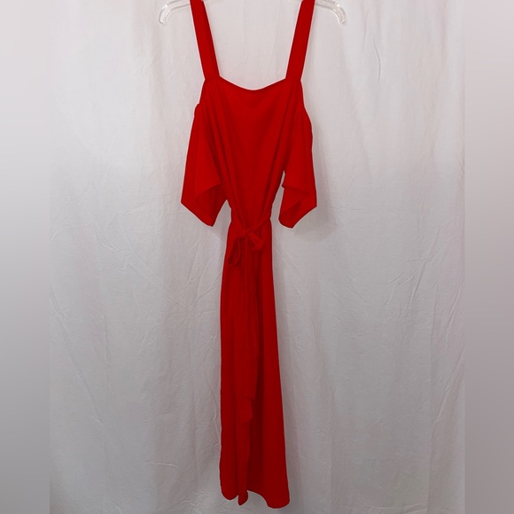 Forever 21 Red Jumpsuit - Picture 1 of 6
